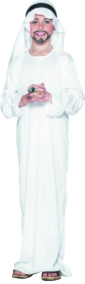 Generik Arabian Costume - Christmas - White - Polyester - Adult