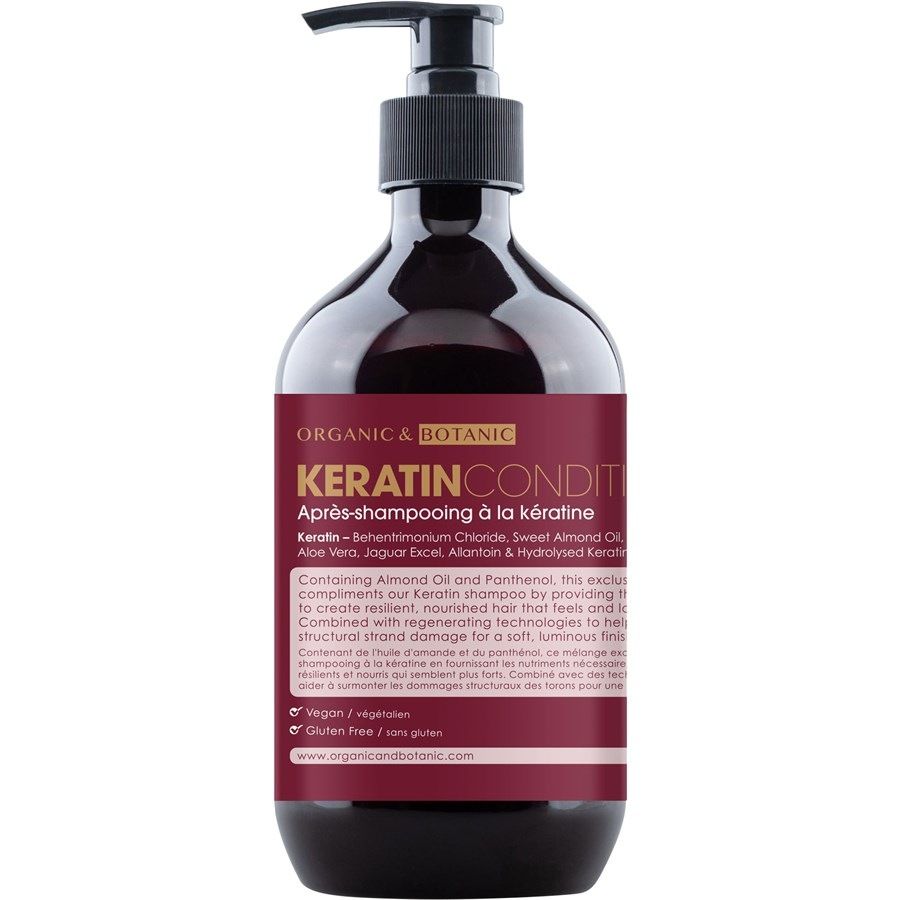 Organic & Botanic Keratin Conditioner 500 ml - Women's