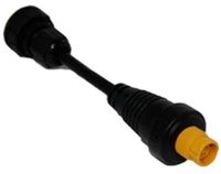 Lowrance RJ45 naar 5-pins adapter Zwart Straight