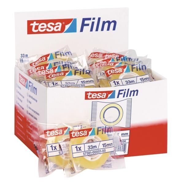 tesa Film Standart - 15mm x 33m - Transparant