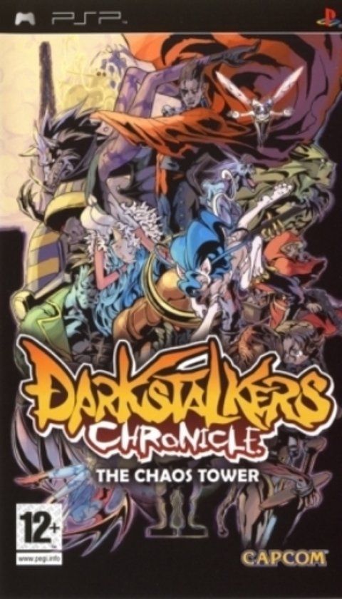 Capcom Dark Stalkers Chronicle Chaos Tower - Sony PSP