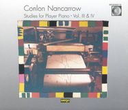 Studies Wergo Conlon Nancarrow: Studies for Player Piano, Vols. 3 & 4