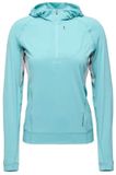 Black Diamond Alpenglow Pro Sweatshirt Met Halve Rits Blauw S Vrouw