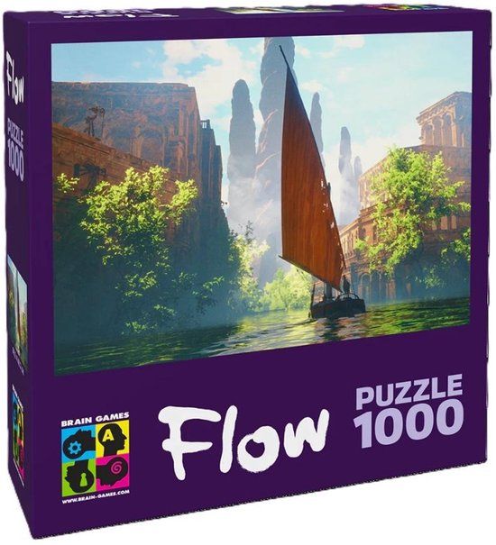 Brain Games - Puzzle 1000 Flow boot