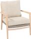 4 Seasons Outdoor Julia Low Dining Tuinstoel - Brushed Teak