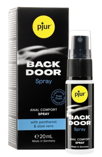 pjur BACK DOOR Spray - Voor intensieve anale seks - met hoogwaardige panthenol & aloë voor ontspannen plezier (20ml)