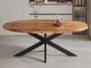 AXALI Table repas ovale 200 cm mangolia