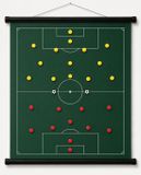 Sportec Oprolbaar magnetisch coachbord - 74 x 100 cm - Futsal