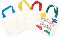 Colorations Draagtas | Wit | Katoen | 21 x 21 cm | 12 stuks
