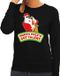 Bellatio Decorations Shoppartners Bv Foute kersttrui / sweater dames - zwart - North Poles Got Talent M