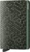 Secrid Slimwallet Hexagone Vert Cuir RFID Unisexe