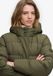 Superdry Hooded Sports Puffer Mid Jkt W5012179a Washed Khaki Dames Maat - L