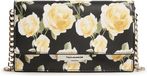 Ted Baker Mahirya Sac à main imprimé avec fermoir à chaîne Zwart