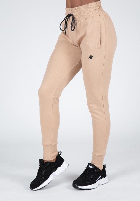 Gorilla Wear Marion Joggingbroek - Beige - S - Heren