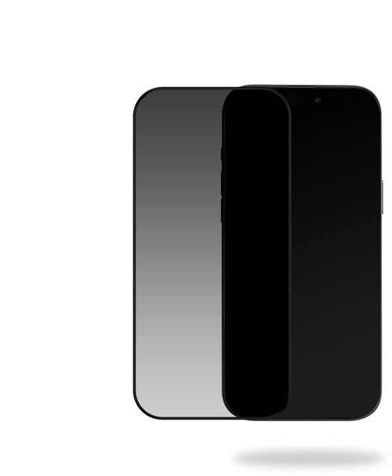 Mobilize Screenprotector Privacy - Gehard Glas - Geschikt voor Apple iPhone Air - Zwart