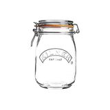 Kilner Ronde Clip Top Glazen Pot, 1 L