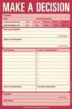 Knock Knock Make A Decision Pad (red)