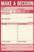 Knock Knock Make A Decision Pad (red)