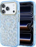 Guess Backcover hoesje voor Apple iPhone 18 Pro - lichtblauw