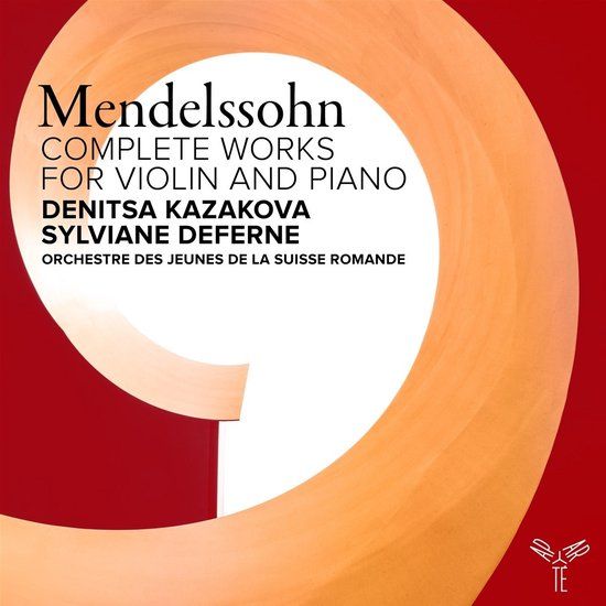 Mendelssohn: Aparté Orchestre Des Jeunes De La Suisse Romande - Mendelssohn: Complete Works For Violin & Piano (2 CD)