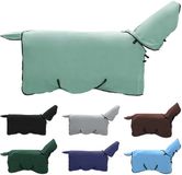 vidaXL Paardendeken Groen 95 cm Polyester Fleece