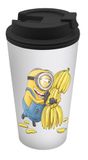GEDA LABELS Coffee to go beker Minions Super Kitsch Banana 400ml PP, wit