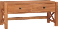 Maison Exclusive - Meuble TV 100 x 40 x 45 cm en teck