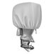 Buitenboordmotor afdekzeil, 600D, waterdicht, universeel, voor buitenboordmotor, mercury, Yamaha, Suzuki, Evinrude, grijs