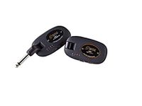Ortega Guitars Digitaal draadloos systeem, oplaadbaar (ODWS-1BK) | Draadloos systeem voor gitaar, zwart