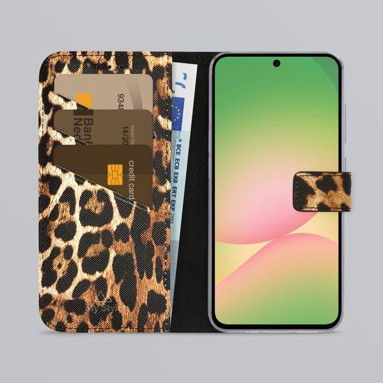 My Style Flex Wallet Bookcase - Wild Leopard - Samsung Galaxy A36