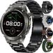 Siltcon® Vortex GPS Smartwatch Heren en Dames - Sport Horloge - Horloge Heren - Stappenteller - Hartslagmeter - Saturatiemeter - Belfunctie - 200+ Sportmodi - Kompas - Zaklamp - Waterdicht - AMOLED - Geschikt voor iOS/Android - 5 Bandjes