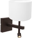 Steinhauer Lampe murale tige 4871CA Cacao