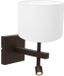 Steinhauer Lampe murale tige 4871CA Cacao