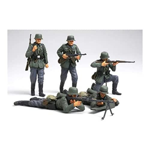 Tamiya 300035293 - 1:35 WWII figuurset Duitse infanterie Frankrijkveldrein (5)