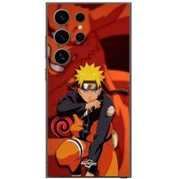 Maniacase Samsung Galaxy S24 Ultra Hoesje naruto kurama mode