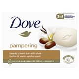 Dove Wasstuk Pampering Cream Bar met 1/4 vochtinbrengende crème voor een zachte en soepele huid, 90 g