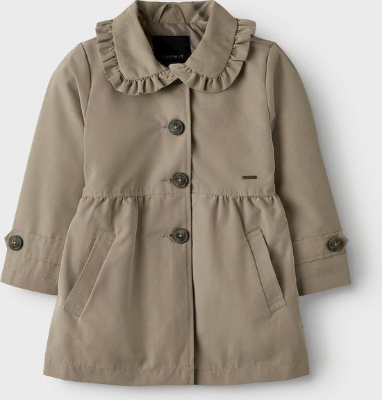 NAME IT - NMFMADELIN TRENCH COAT NOOS - Savannah Tan - Size 86 - Girls' Trench Coat