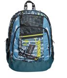 Seven Advanced-rugzak, Urban Rock, blauw, voor school en vrije tijd, dubbel compartiment