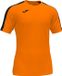 Joma Academy III Shirt Korte Mouw Heren - Oranje / Zwart | Maat: XL