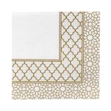 Talking Tables 20 x Gouden Servetten Recyclebare Papieren Servietten, Tafeldecoraties voor EID Viering voor Feesten, Verjaardag, Bruiloften 20 Pack |Geen Plastic
