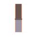 Apple Sport Loop Band Nylon Bruin, Grijs, Oranje voor Apple Watch 42/44/45/49mm
