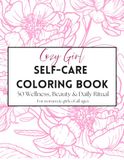 Cozy Girl Self-Care Coloring Book