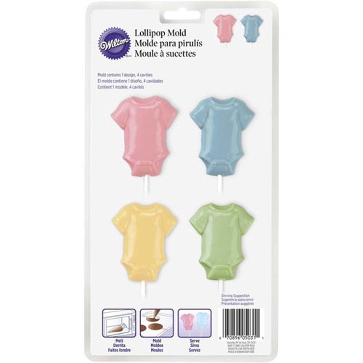 Wilton Lollipop Mold Baby Tee