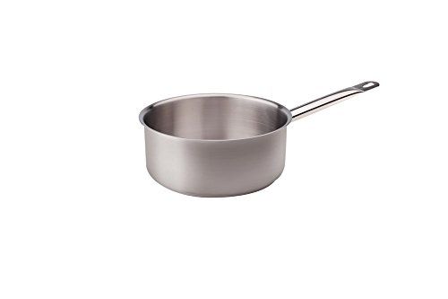 Pentole Agnelli COIX3107E16 stalen pan met handvat, 16 cm