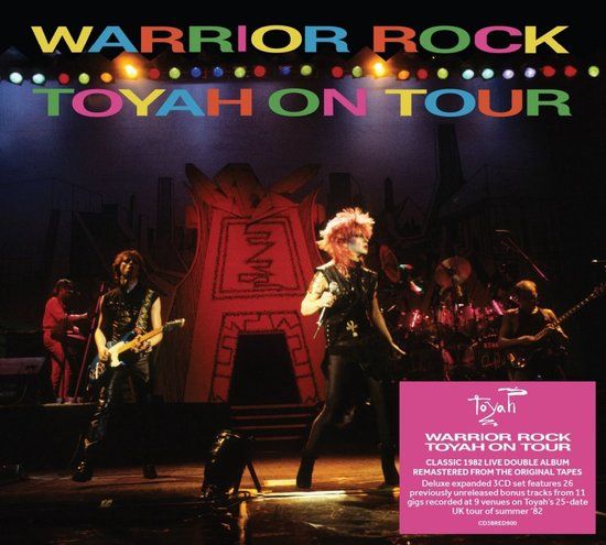 Warrior Rock Toyah On Tour 3CD Expanded Edition