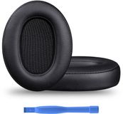 MMOBIEL Vervangende Oorkussens voor Sony WH-XB900N/WH-CH710N/WH-CH720N/WH-RF400/MDR-RF895RK Hoofdtelefoons – Memory Foam en Protein PU Koptelefoon Oorkussens - Noise Isolation Earpads – Zwart
