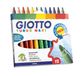 Giotto Turbo Maxi viltstift Blauw 12 stuk(s)