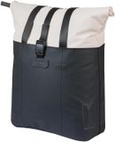 Vélo Sacoche 15-20 litres - Étanche - Compartiment ordinateur portable - Blanc-noir