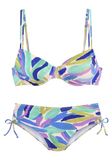 s.Oliver Bikini blauw / geel / groen / lila