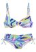 s.Oliver Bikini blauw / geel / groen / lila